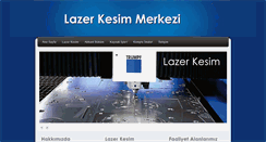 Desktop Screenshot of lazer-kesim.net