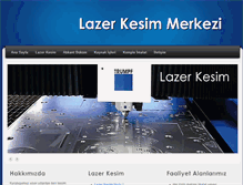 Tablet Screenshot of lazer-kesim.net